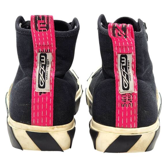 Off-White x Virgil Abloh High-Top Arrows Sneakers Size US 10 EU 43 - Preowned - Picture 4 of 7